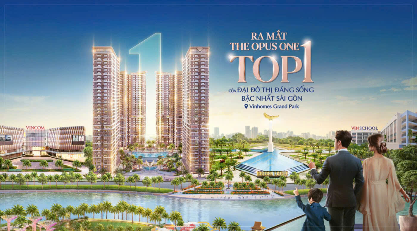 The Opus One tại Vinhomes Grand Park đang mở bán.