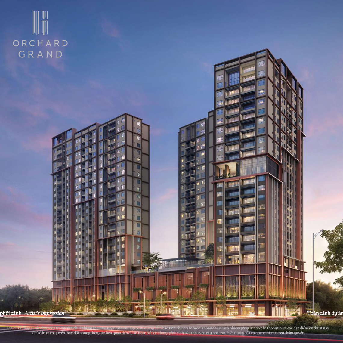 ORCHARD GRAND CỦA TẬP ĐOÀN CAPITALAND TẠI SYCAMORE BÌNH DƯƠNG,THÀNH PHỐ HỒ CHÍ MINH