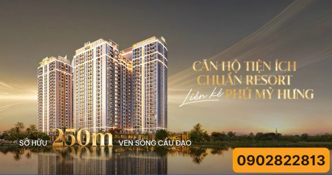 KHẢI HOÀN PRIME , CĂN HỘ RESORT VEN SÔNG LIỀN KỀ PHÚ MỸ HƯNG VÀ KHU ĐÔ THỊ GS.